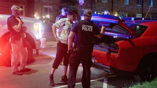 Federal agents will be out 24/7 on patrol in Washington, the White House says