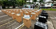 Autoridades se incautaron de 47.000 cajetillas de cigarrillo que el Clan del Golfo pretendía contrabandear en el Urabá