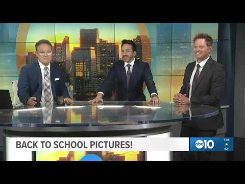 Walt, Jay and Rob show their back to school photos from the old days