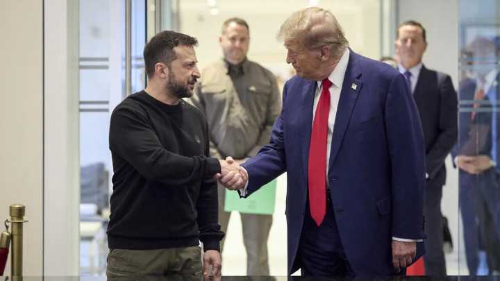 Trump y Zelenski se reunirán a solas antes de la cumbre con líderes europeos en Washington
