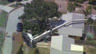 WATCH LIVE: Crane falls on Merritt Island home, no injuries reported