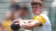 Steelers’ Will Howard keeps it real on learning from Aaron Rodgers