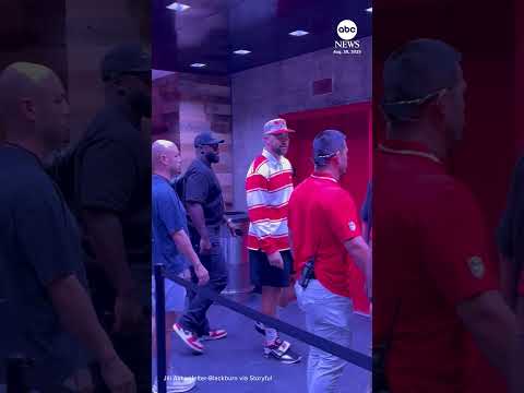 Taylor Swift and Travis Kelce spotted at college football game after engagement