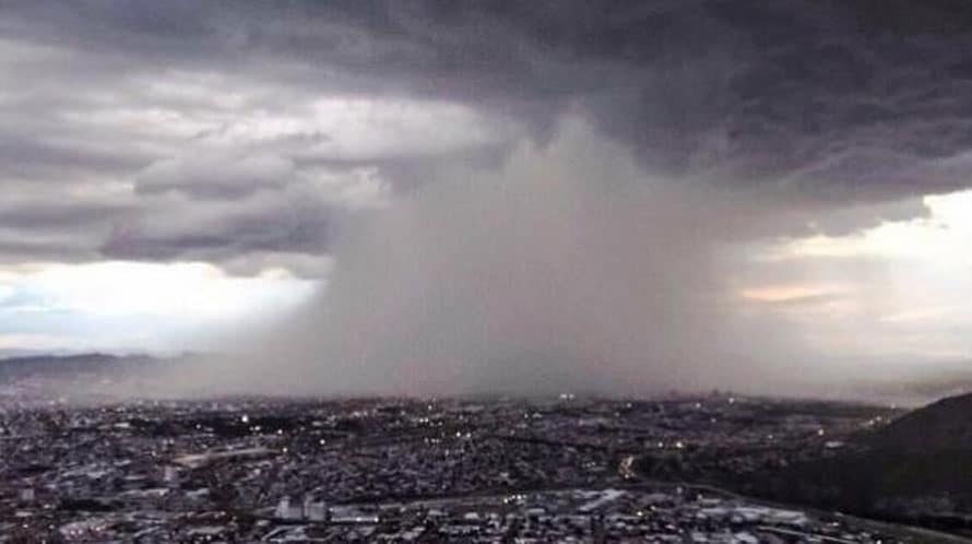 Prevalece pronóstico de lluvias para el miércoles