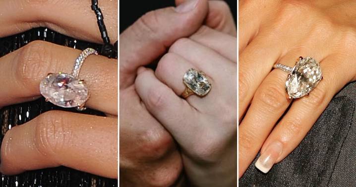 Celebrity engagement rings worth millions