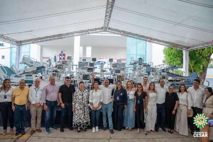 Gobierno del Cesar fortalece al Hospital Rosario Pumarejo de López con más dotación biomédica de última tecnología