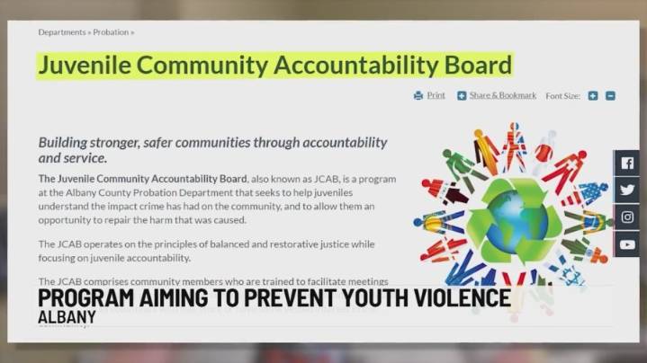 Albany County program helps juvenile offenders get back on track