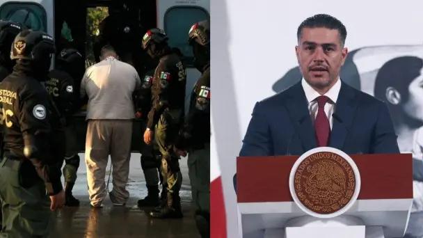 Narcos extraditados seguían operando en penales: Harfuch