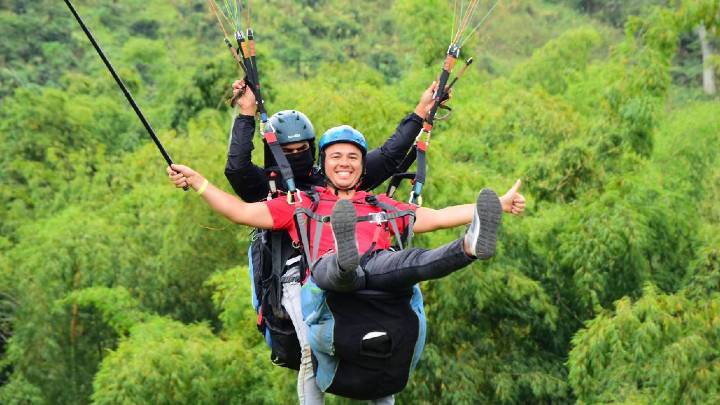 La Calera destino ideal para volar en parapente