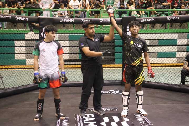 Avanza delegación Chihuahua por el oro dentro del nacional de MMA
