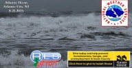 Cool Morning in Newark While State Faces Coastal Impacts from Hurricane Erin