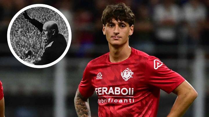 Equipo de fútbol italiano subió al primer puesto en la tabla de posiciones de la Serie A en el debut del bisnieto de Mussolini