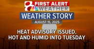 Forecast: Hot & humid conditions persists into Tuesday