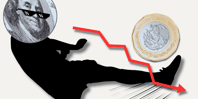 Dólar da PATADÓN al peso mexicano; tipo de cambio esta mañana