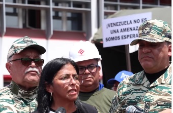 Vicepresidenta Delcy Rodríguez: Venezuela exige a EE.UU. alejarse de sus costas y ocuparse de sus terribles problemas