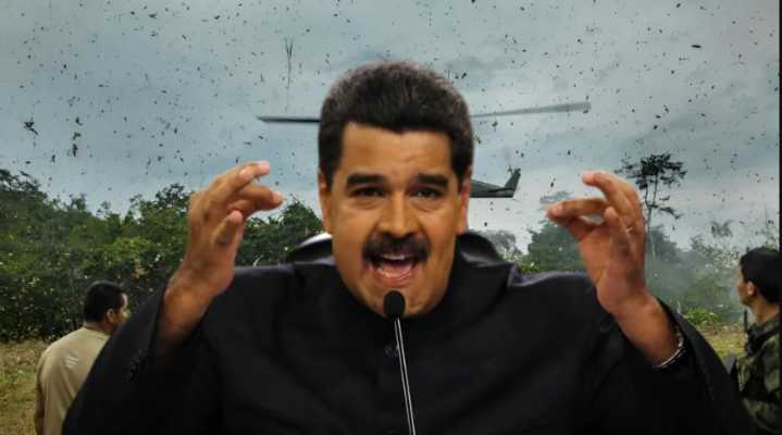Maduro narco dictador colabora con las FARC y el ELN de Colombia