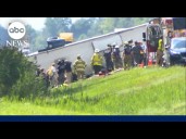 Multiple people killed after bus traveling back from Niagara Falls crashes: Police