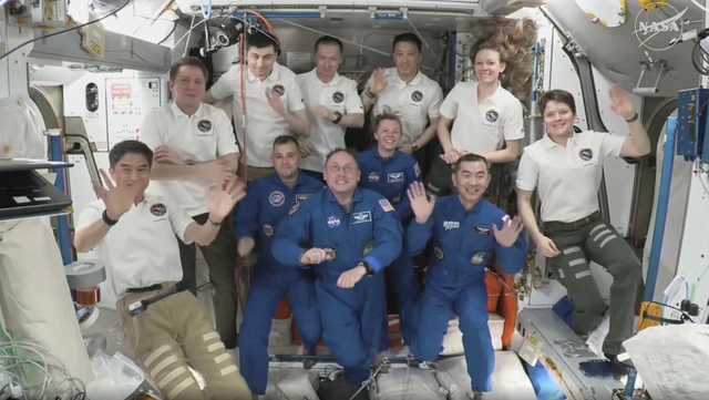 SpaceX delivers 4 astronauts to ISS just 15 hours after launch