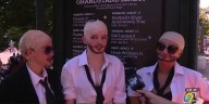 Fans dress up as Pitbull for Grandstand performance at Iowa State Fair