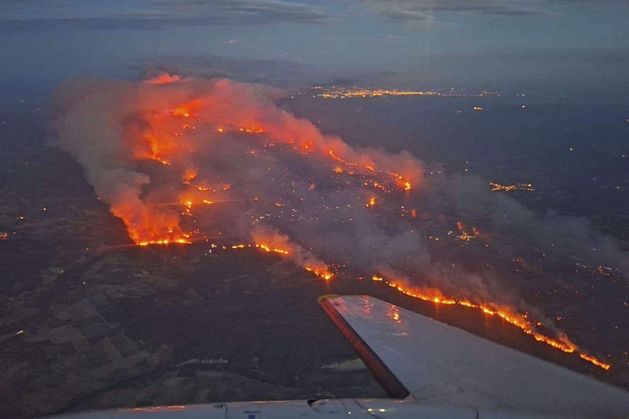 Deadly wildfire in southern France spreads near Spanish border as one dead
