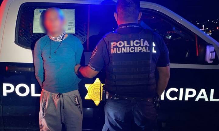 Detenido con moto robada