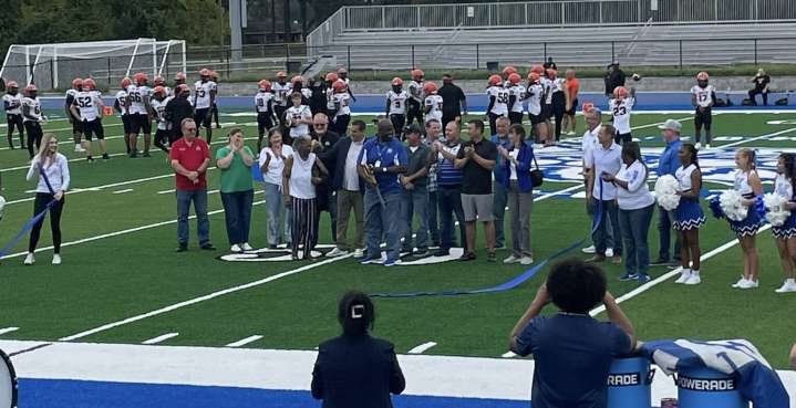 Wildwood Middle High School Celebrates Ribbon Cutting Of New Turf Football Field