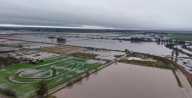 Más de 300 milímetros. Diluvió en el centro del país y se agravó el drama de las zonas inundadas