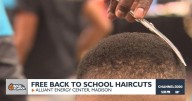 Madison barbers give out free haircuts ahead of the school year