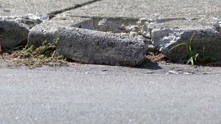 Deteriorating sidewalks in Indianapolis neighborhood spark community outcry