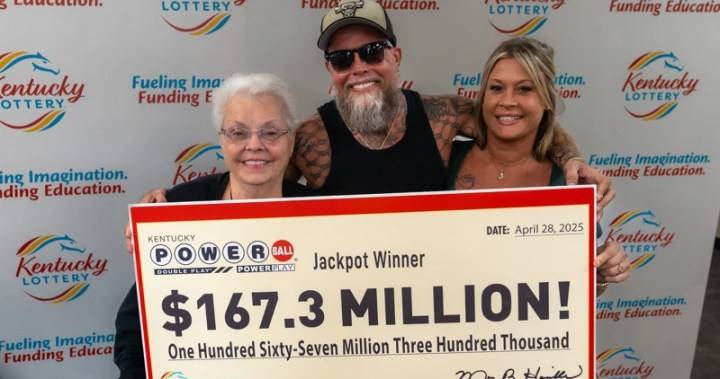 Bodycam shows lotto winner’s arrest day after collecting $167