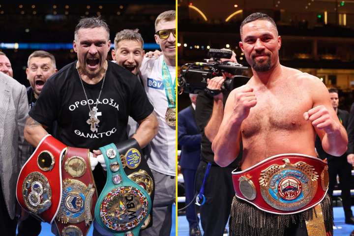 Oleksandr Usyk makes Joseph Parker fight request after suffering injury