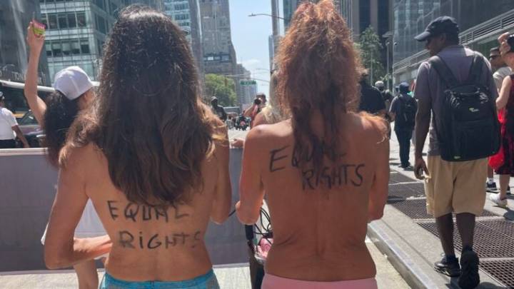 The topless protest returns to downtown Boston next week