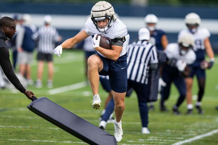 Penn State tight end Andrew Rappleyea playing 'really good football' after 2024 injury