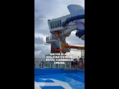Water slide malfunction on Royal Caribbean cruise