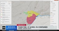 Tiger Fire burns 117 acres in Amador County