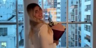 Marta Fort mostró las primeras pertenencias que llegaron a su nuevo departamento