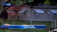 1 airlifted after fire tears through Miami Gardens home
