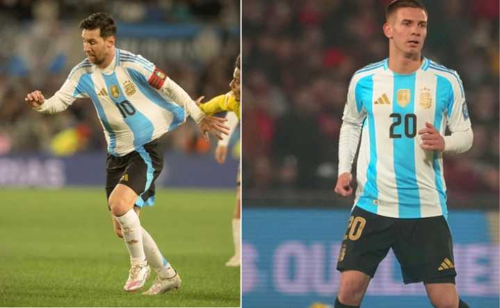 Messi, Mastantuono y dos nuevos en la lista de Argentina para eliminatorias