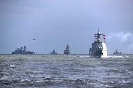 US Ally Shadows Russian and Chinese Spy Ships Near Coast