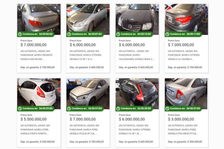 Pasos y montos. Cómo comprar autos y camionetas con las subastas del Banco Ciudad