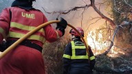 Una semana calcinando el Lago de Sanabria: una lengua de fuego amenazó la central hidroeléctrica de Moncabril