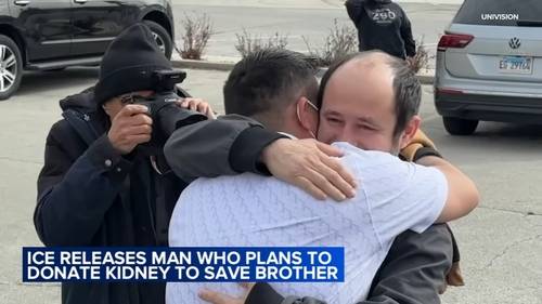 Former ICE detainee José Gregorio González donates kidney to brother in life-saving transplant surgery in Chicago area