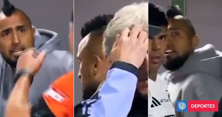 Graban a un furioso Arturo Vidal encarando al árbitro rumbo al vestuario: "Nos han cagado todo el año"