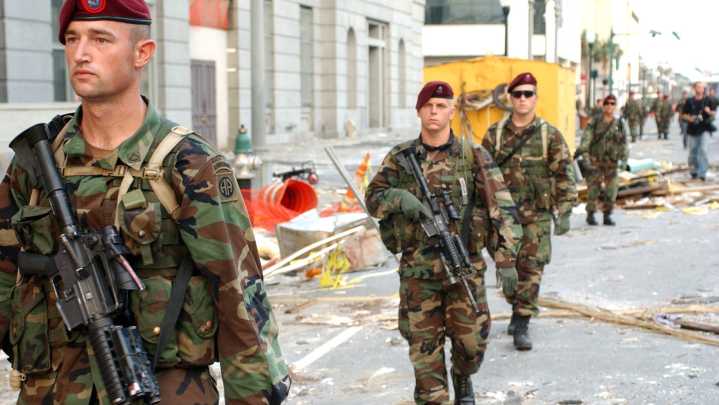 Former Bragg soldier was among troops deployed for Katrina relief efforts