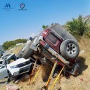 Herida una mujer en un choque entre dos coches en Vélez