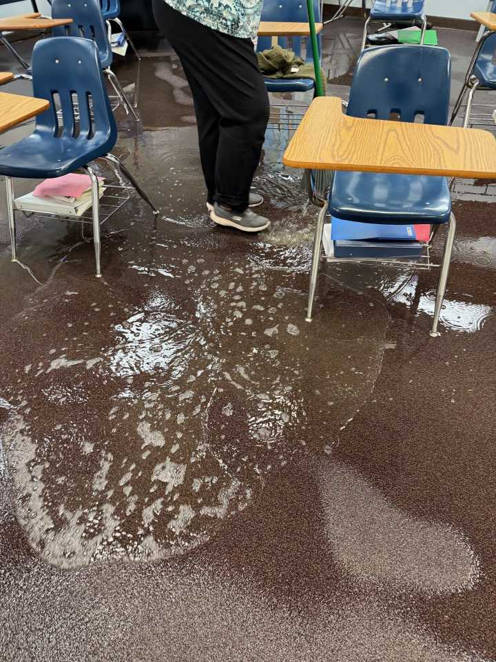 Calvary Christian School suffers significant flood damage from Tuesday’s storm