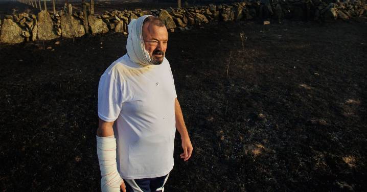 José Manuel Blanco, vecino de Cipérez, relata su experiencia: "Lo importante es que lo podemos contar"