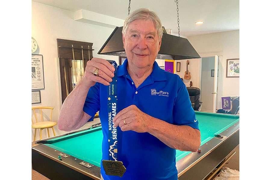 The Outer Banks Voice -   Manteo’s ageless magician with a cue stick