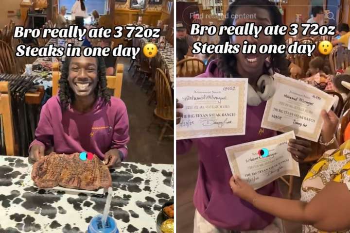Texas’ Most Extreme Steak Eating Challenge Has A New Legend