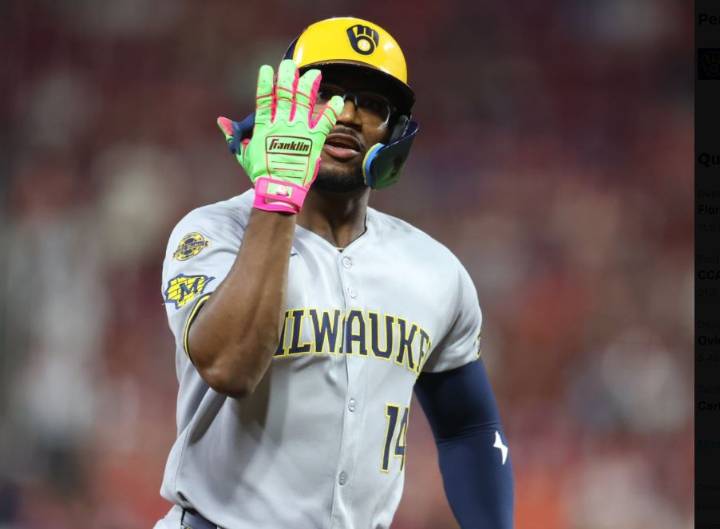 Andruw Monasterio entró en el momento clave para darle la victoria a Cerveceros de Milwaukee (+Video